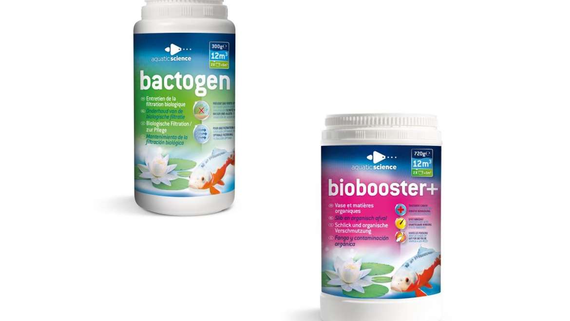BACTOGEN ET BIOBOOSTER le combi parfait pour démarrer votre bassin