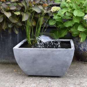 Mini Bassin carré gris Ubbink