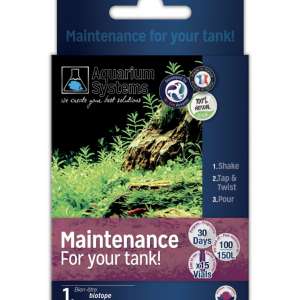 MAINTENANCE AQUARIUM SYSTEMS